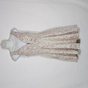 BAILEY BLUE Sequin Fit and Flare Cocktail Dress